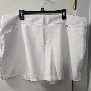 Greg Norman white sport skort NWOT